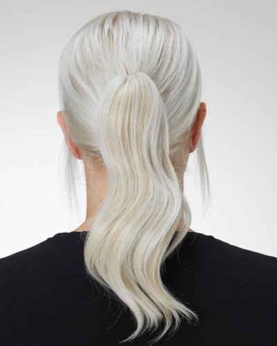 Mid-Length Waved Clip Pony